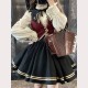 Vest + Skirt + Blouse School Lolita Outfit 3pc Set (UN253)